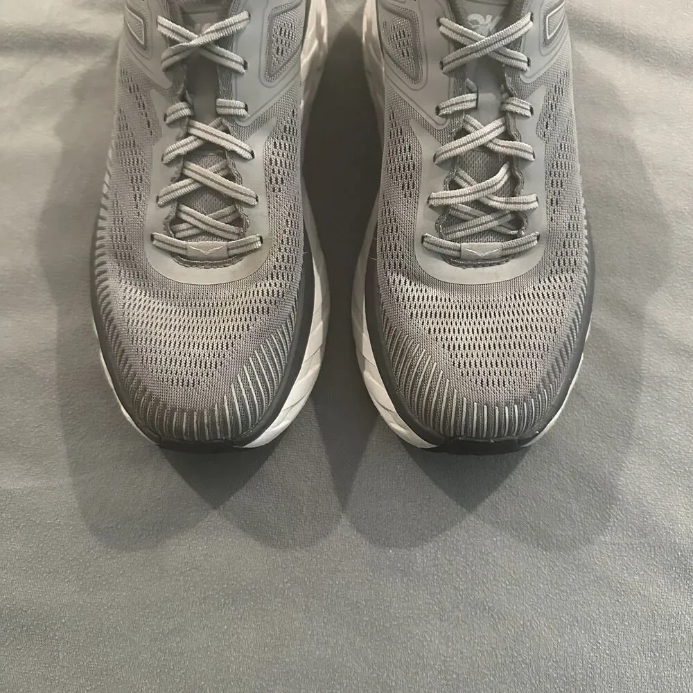 Hoka One One Bondi 7 Running Shoes Wild Dove Dark Shadow 1110518 WDDS Mens 11